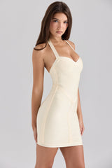 vanilla mini bandage dress
