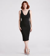 Chic Everyday Style Midi Dress