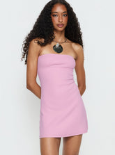 Baseline Strapless Mini Dress Pink