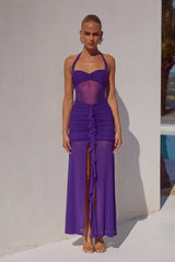 TALLULA MAXI DRESS - PURPLE