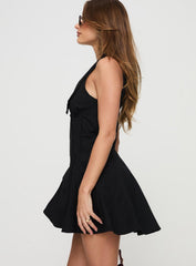 Haworth Mini Dress Black