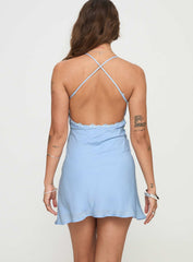 Sagi Mini Dress Blue
