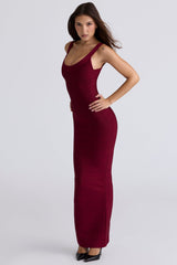 ruby bandage maxi dress