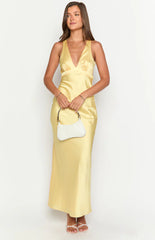Andison Yellow Maxi Dress
