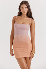 ombre mini dress