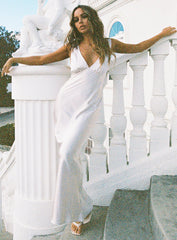 Allegra Maxi Dress Champagne