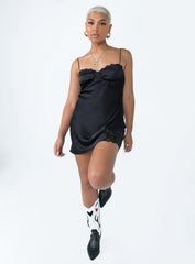 Snowbird Mini Dress Black