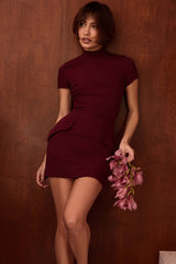 mulberry mini dress