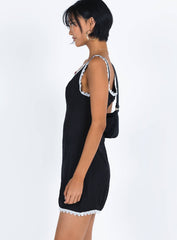 Fyfe Mini Dress Dusty Black