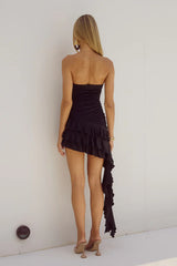 ALBA MINI DRESS - BLACK