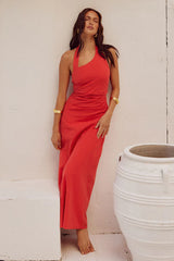 SAPHIRA LONG MIDI DRESS - JAFFA