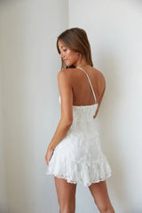 Livia One Shoulder Lace Mini Dress