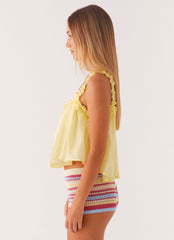 Aimee Top - Yellow