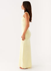 Anastasia Maxi Dress - Yellow