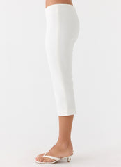 Andrea Pants - White