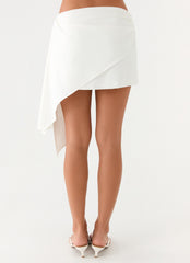 Ardyn Mini Skirt - White