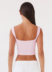 Ambretta Corset Top - Pink