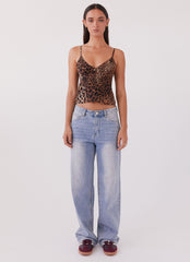 Amani Cami Top - Leopard
