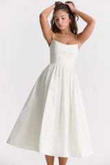 ivory corset sundress